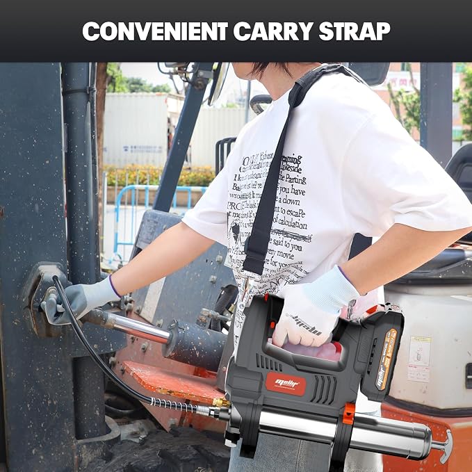Mellif Cordless Power Grease Gun Compatible - Image 9