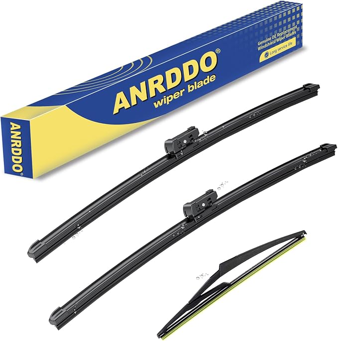 3 wipers Factory Replacement for Benz GL-Class 2013-2016 GL450 GL350 GL550 by ANRDDO