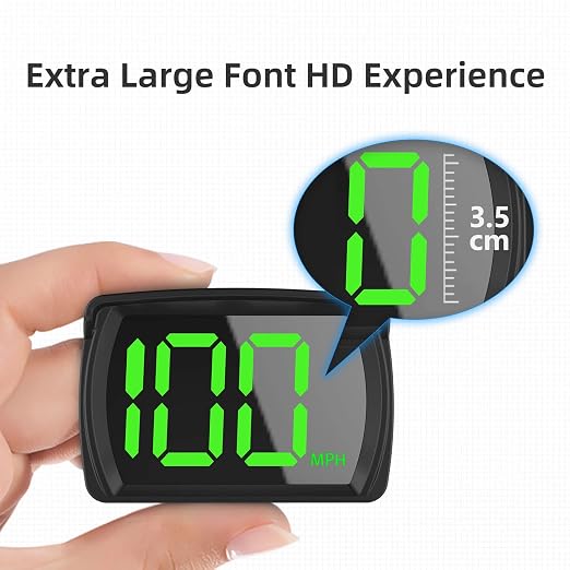 GPS Digital Speed Meter Speedometer HUD - Image 5