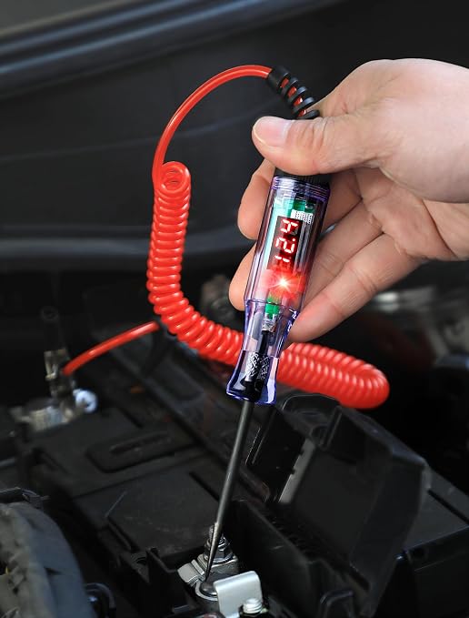 Test Light Automotive 5-90V Digital LED Circuit Tester - Image 9