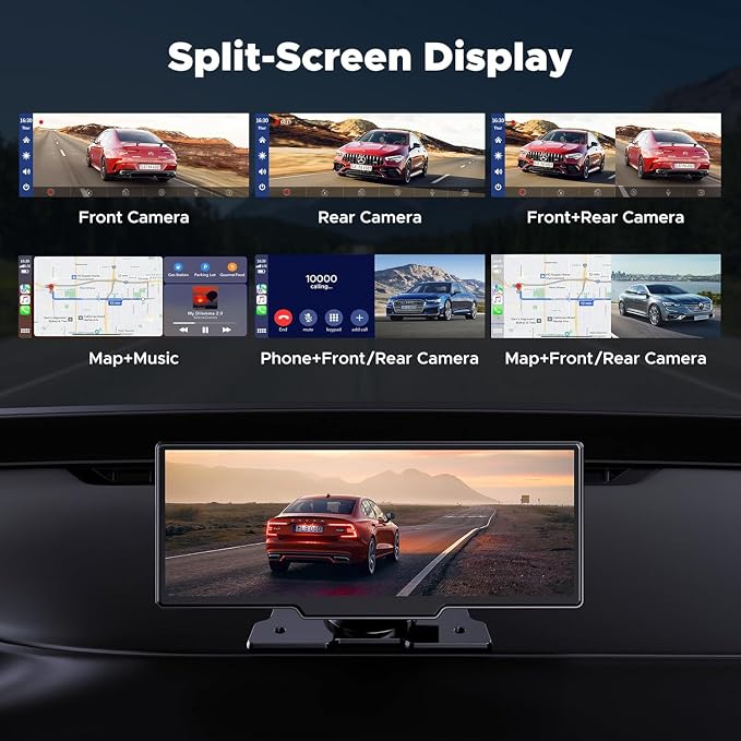 LAMTTO 9.26" Wireless Carplay and Android Auto - Image 6