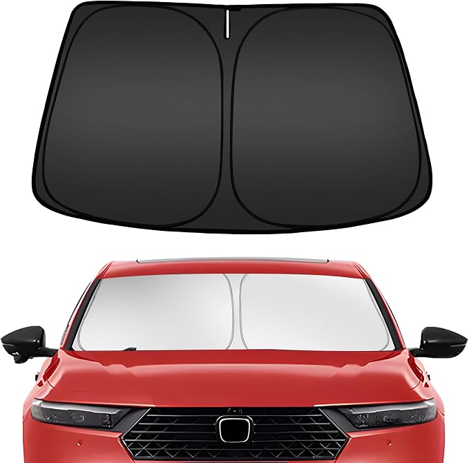 ARISMOTOR Windshield Sun Shade for Honda Accord Sedan 2018-2025, Custom Fit by ARISMOTOR
