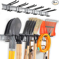 Wall Mount Tool Storage Rack, Heavy Duty Garage Organizer, Garden Hooks and by Aking+Ace