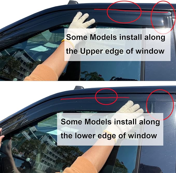 Wind Deflector Compatible with 2006-2013 Chevy Impala 14-16 Impala Limited - Image 3