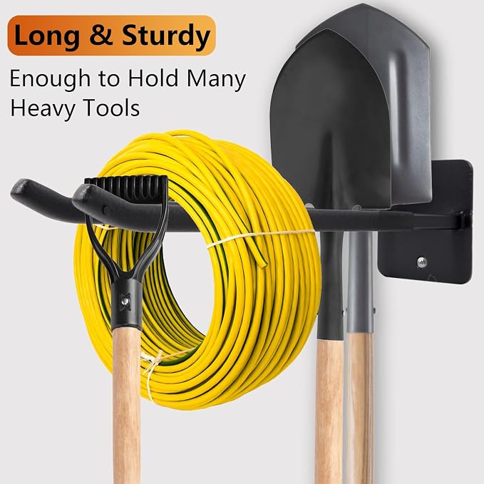 Sinoer Upgraded Heavy Duty Garage Hooks, Utility Steel Garage Hooks, 14 Inch - Image 2