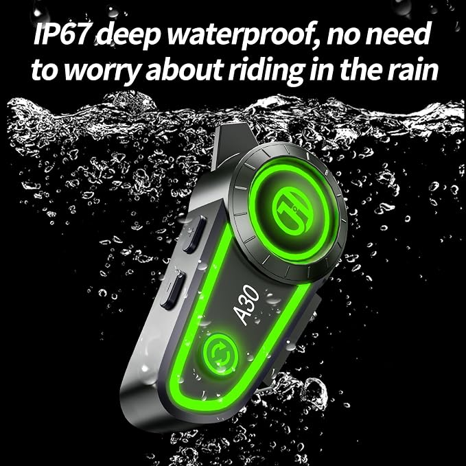 Motorcycle Helmet Speakers Helmet Bluetooth Headset Headphone Automatic Answer - Image 2