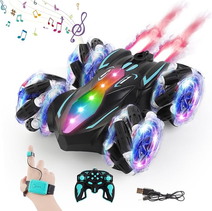 Upgraged Gesture Sensing RC Stunt Car by SYOZAC