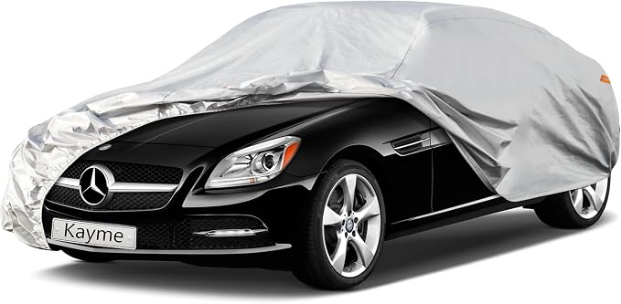Kayme 6 Layers Car Cover Custom Fit by kayme