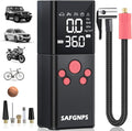 Tire Inflator Portable Air Compressor, 150PSI Cordless Portable Tire Inflator by SAFGNPS