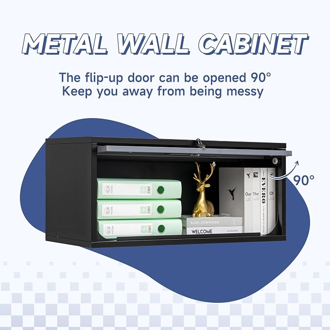Metal Wall Storage Cabinet - Image 4