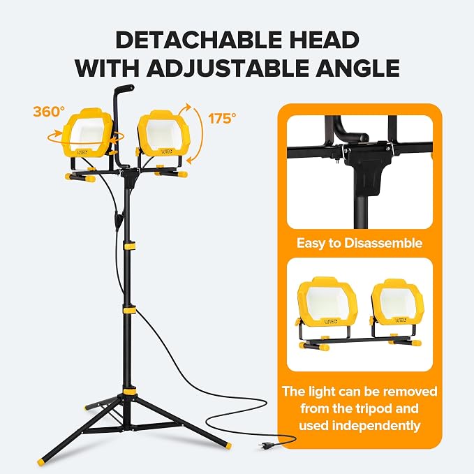 LUTEC 25000 Lumen LED Work Lights - Image 4