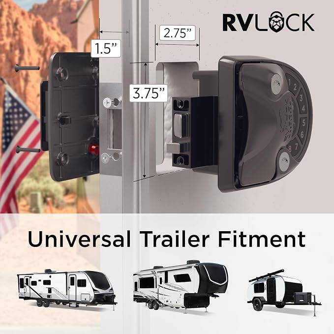 RVLOCK V4 RV Door Lock Keyless Entry - Image 2