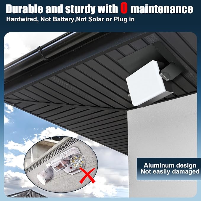 40W Outdoor Wall Light 360 °Rotatable Led Wall Pack Light, 5000K 4000LM Super - Image 6