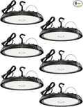 250W UFO LED High Bay Shop Light 6-Pack 150LM/W 37, 500LM Output High Bay Led by Glitgate