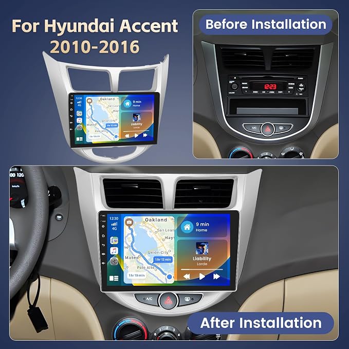 8 Core 2+64G Android 15 Car Stereo - Image 2