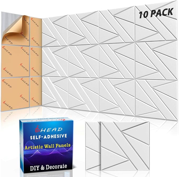 【10 Pack】Acoustic Panels Self-Adhesive by Staytunedforournewproduct