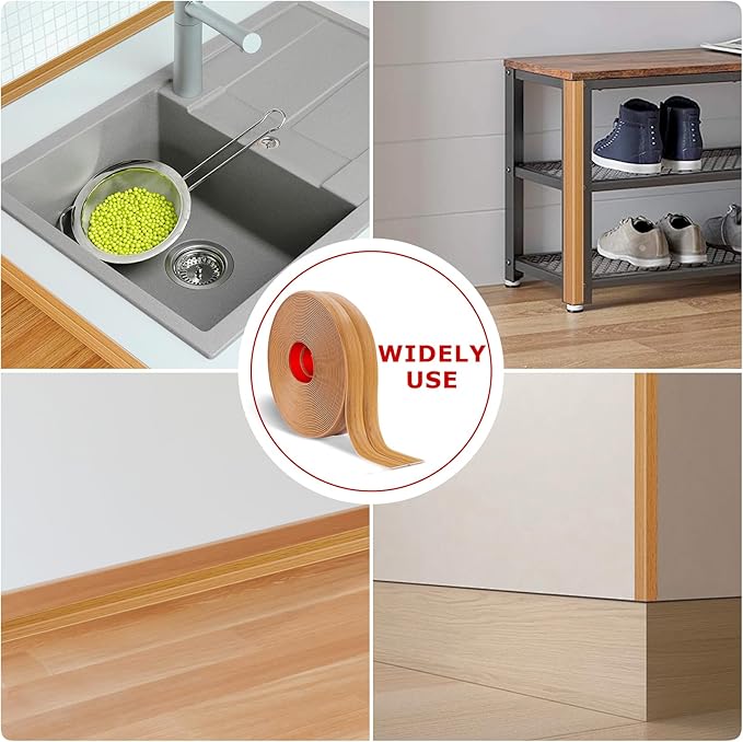 Flexible Wall Corner Protector Moulding Trim Peel and Stick Wall Corner Guards - Image 5