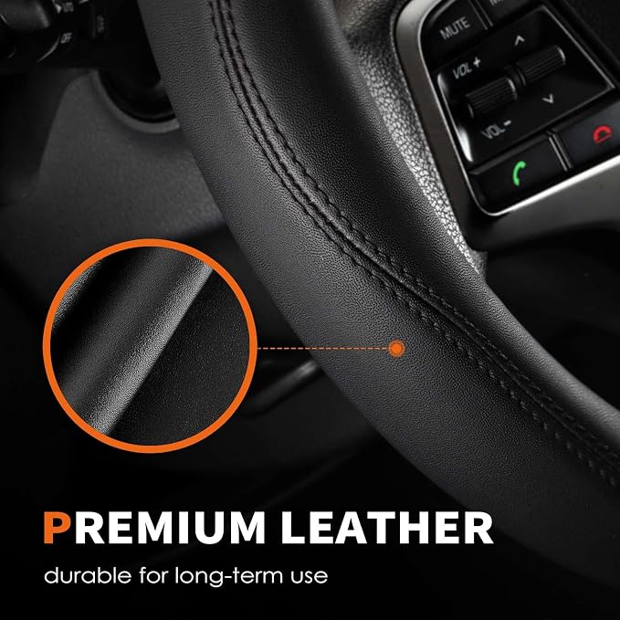 HOTOR Car Steering Wheel Cover - Image 5