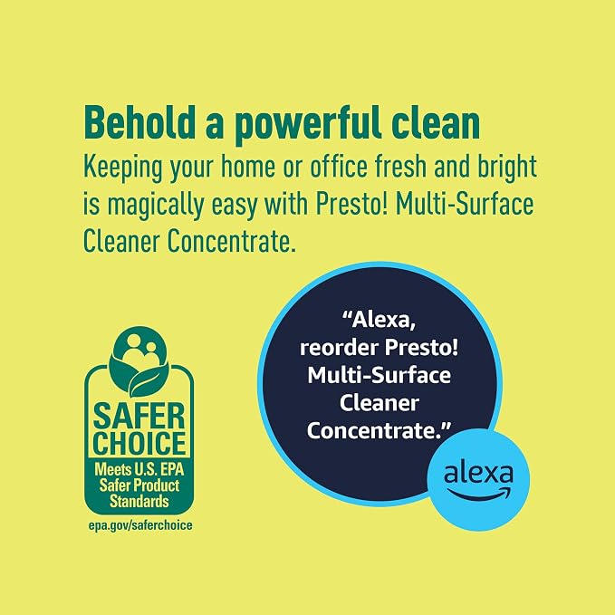 Amazon Brand - Presto! Multi-Surface Cleaner Concentrate, 2X Concentrated - Image 7
