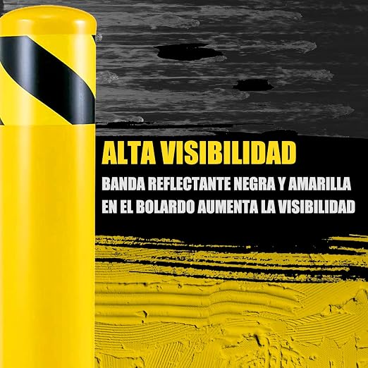 Safety Bollard Post, Steel Bollards, Parking Bollard, - Image 3