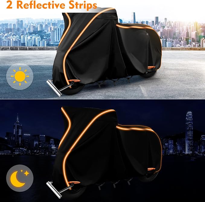 420D Waterproof Motorcycle Cover - Image 5