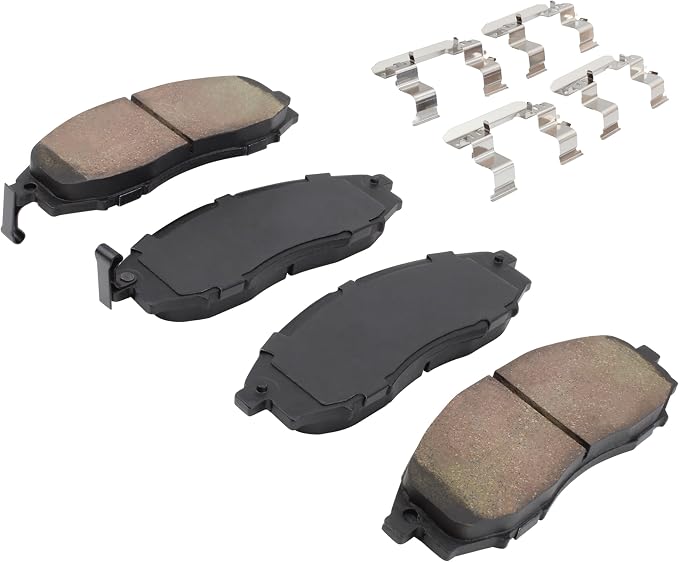 Premium Ceramic Front Brake Pads Compatible - Image 2
