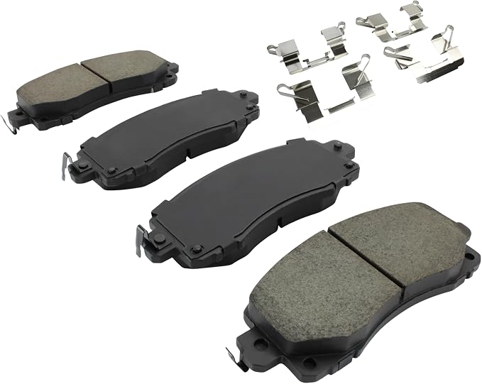 Premium Ceramic Front Brake Pads Compatible - Image 2