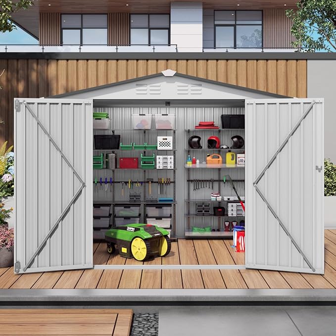 8x6 FT Outdoor Storage Shed - Image 3