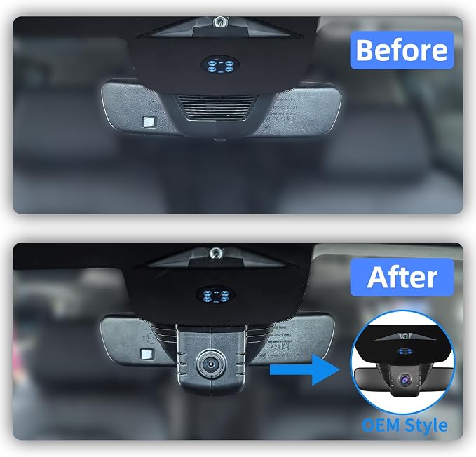 Front 4K Dash Cam for Honda HR-V 2023 2024 2025 2026 Sport LX EX-L, Easy - Image 2