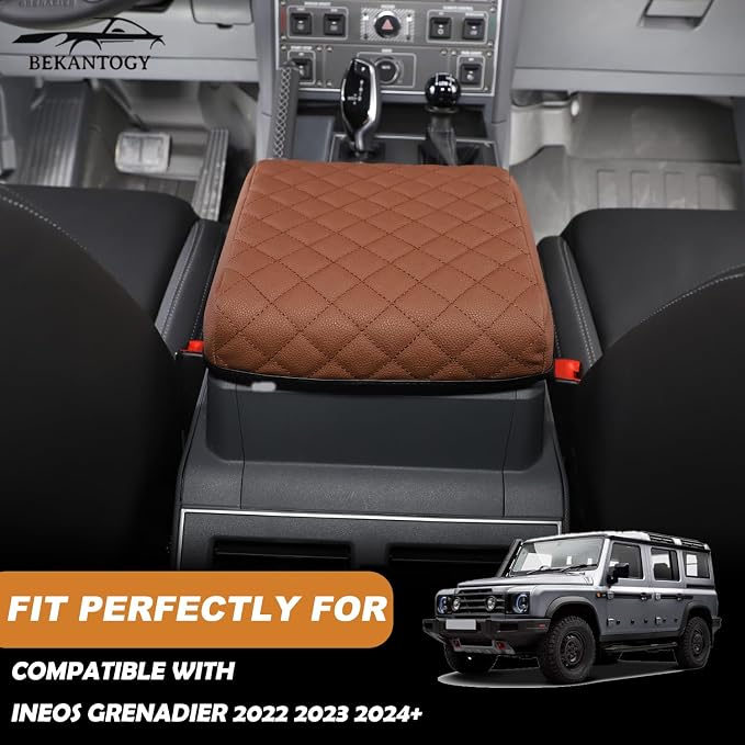 Car Armrest Box Cover Protector Compatible - Image 7