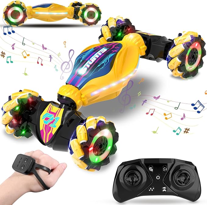 Gesture RC Car - Gesture Sensing RC Stunt Car Toys by Paaxido