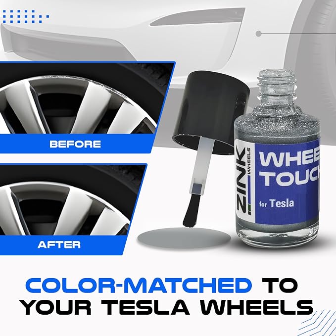 Premium Tesla Wheel Curb Rash Repair Kit - Image 5
