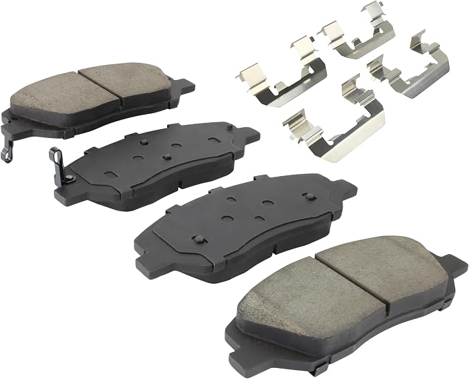 Premium Ceramic Front Brake Pads Compatible - Image 2
