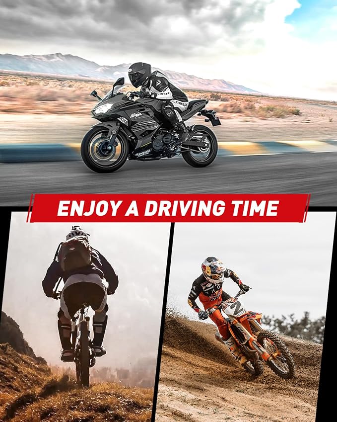 Motorcycle Gloves, Touchscreen Motorbike Gloves - Image 7