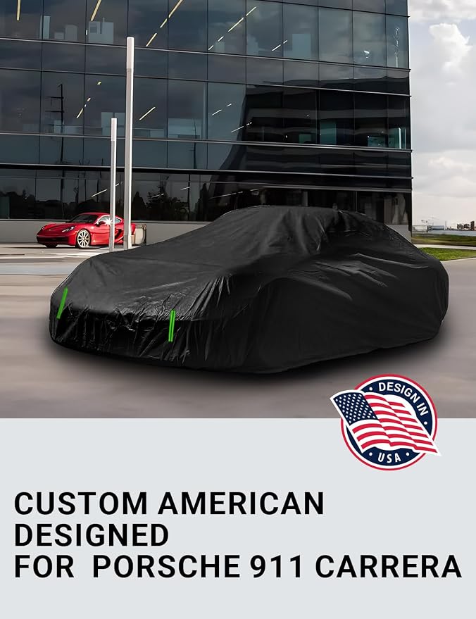 Proadsy 2025 Upgrade Car Cover for Porsche 911 Carrera 1998-2024 2025, - Image 2