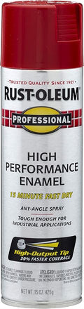 Rust-Oleum 7564838 Professional High Performance Enamel Spray Paint, 15 Oz by Rust-Oleum