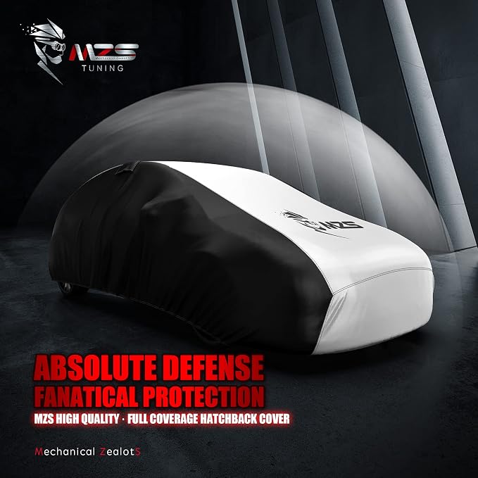MZS Hatchback Car Cover for Automobiles, All Weather Waterproof Protection - Image 2