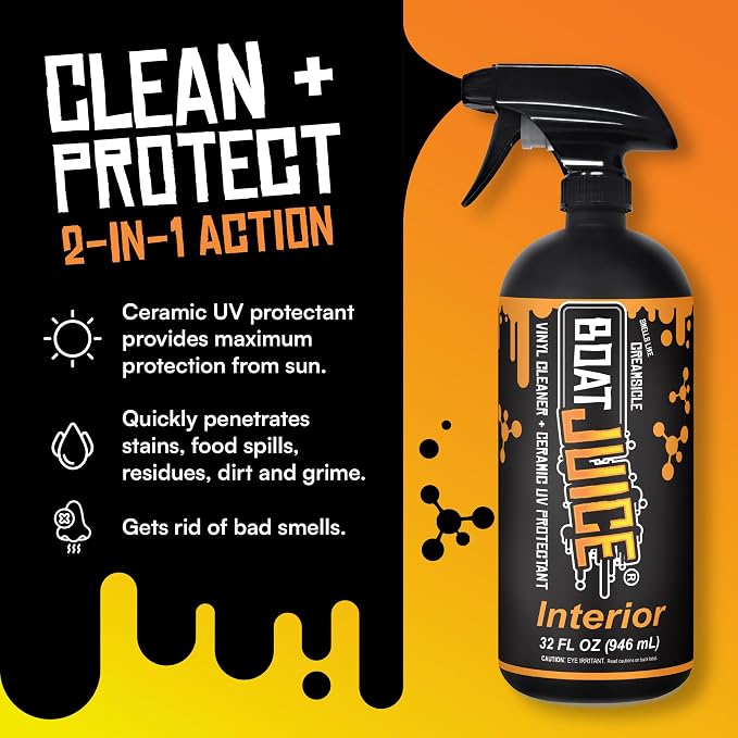 Boat Juice Necessity Boat Cleaner Kit | Exterior Water Spot Remover, Interior - Image 5