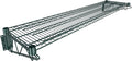 14" x 60" Green Epoxy Wire Wall Mount Shelf by Krollen+Industrial