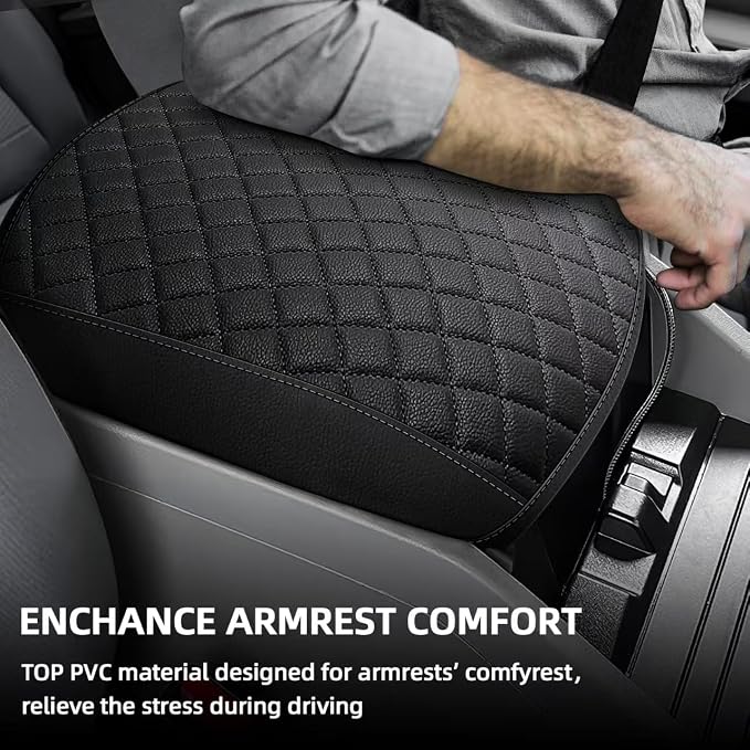Center Console Cover Fit for 2009-2015 Pilot, Comfortable Armrest Cover - Image 3