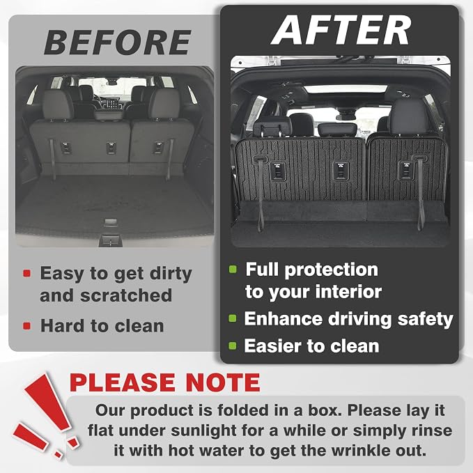 TripleAliners Backrest Mats All Weather Liners Compatible - Image 7