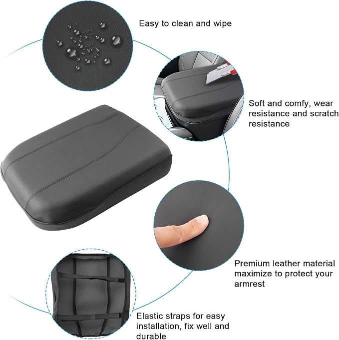 SXCY for 2025 Chevy Tahoe Suburban Armrest Cover for 2025 Chevrolet Tahoe - Image 5
