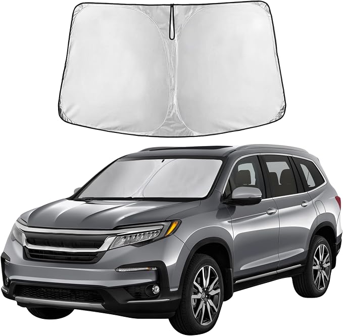 for Honda CRV 2023-2025 Sunshade Compatible Windshield Sunshade -EcoNour 240T by EcoNour