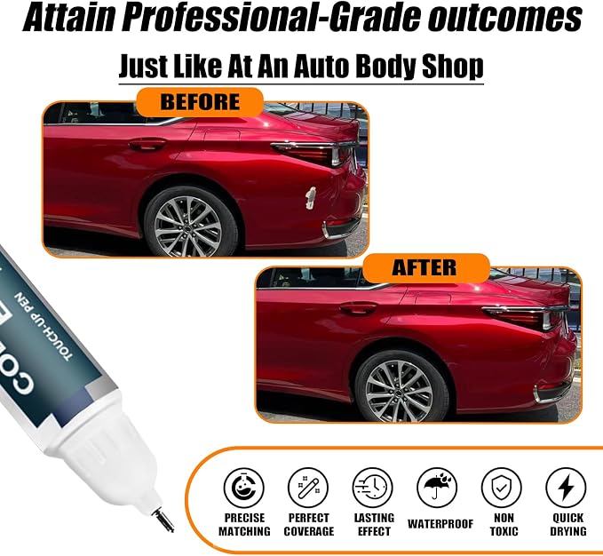 Matador Red Mica Touch Up Paint - Image 2