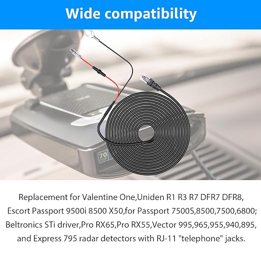 Radar Detector Hardwire Kit, Compatible - Image 5