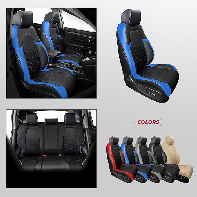 FREESOO CRV Seat Covers Full Set, - Image 8