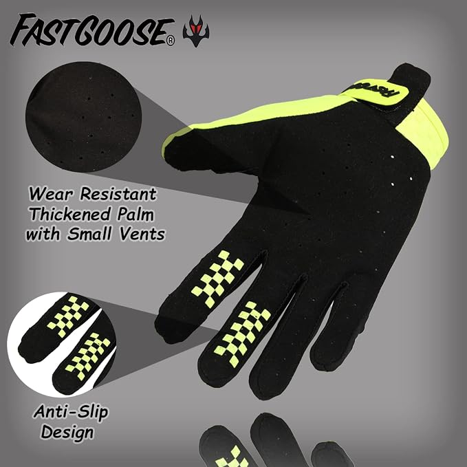 Dirt Bike Motorcycle Gloves - Image 3