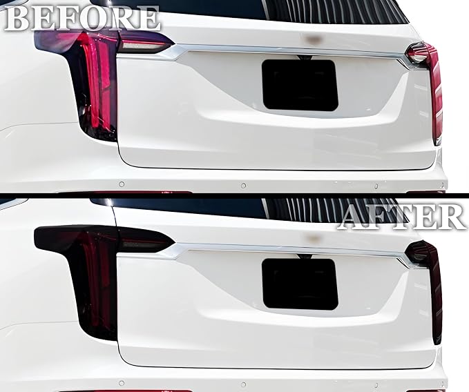 BOGAR TECH DESIGNS Precut for Cadillac XT6 2020-2025 Full Headlight Taillight - Image 4