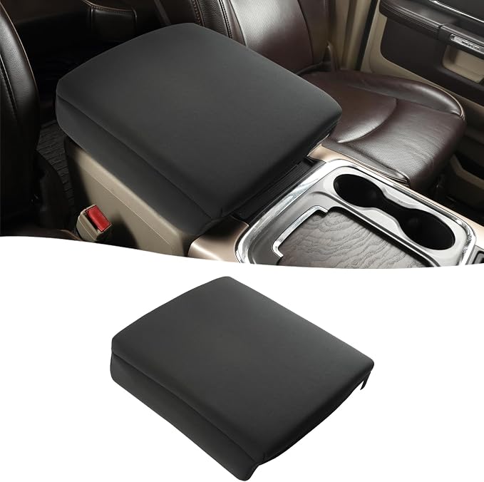 GIANT PANDA Center Console Cover Armrest Cover Cushion Fits Dodge RAM 1500 2500 by GIANTPANDA