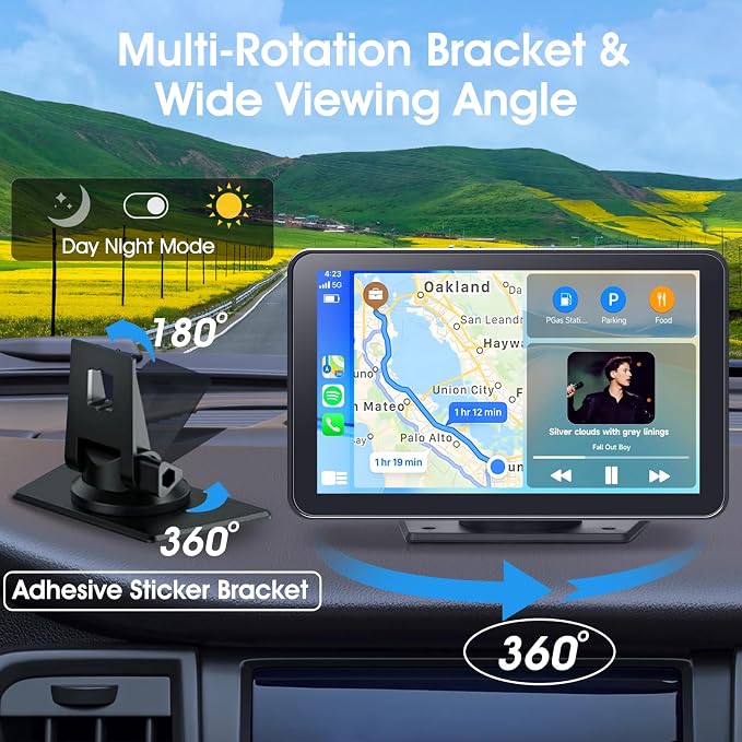 Portable Wireless Carplay Car Stereo - Image 8